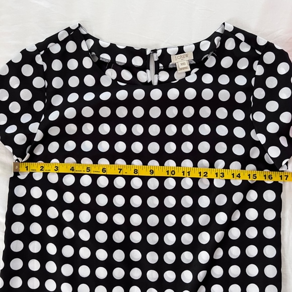 J Crew Polkadot Blouse XXS - Picture 4 of 5